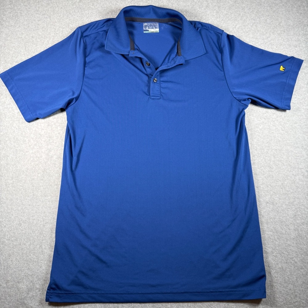 Jack Nicklaus Golden Bear Polo Shirt Men's XL Blue Short Sleeve Golf Performance